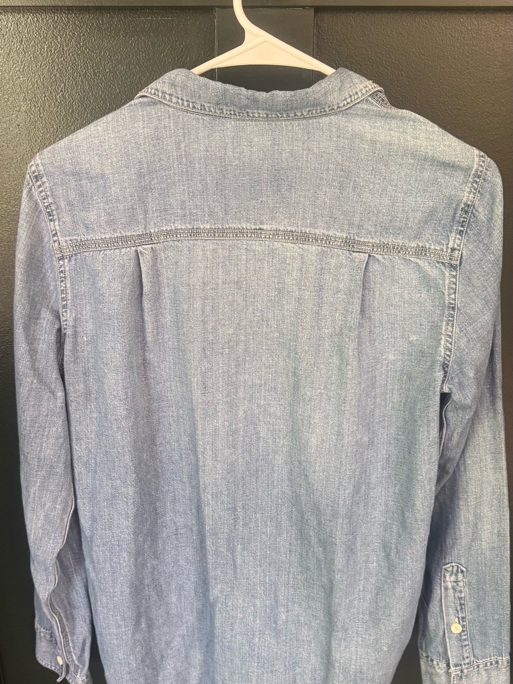 J. Crew Light Blue Denim Shirt Jacket - Picture 3 of 3